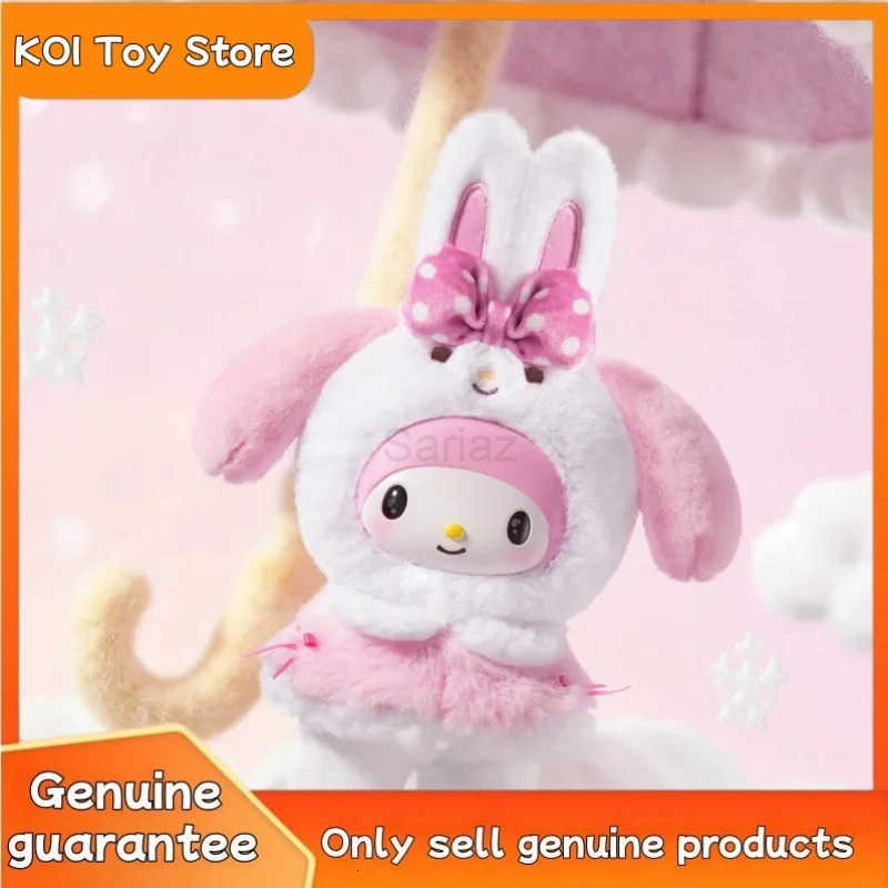 Sanrio NEW Genuine Little Cape Series Vinyl Plush Pendant Blind Box Trendy Play Mystery Box Christmas Birthday Gift Desktop Ornament H251217