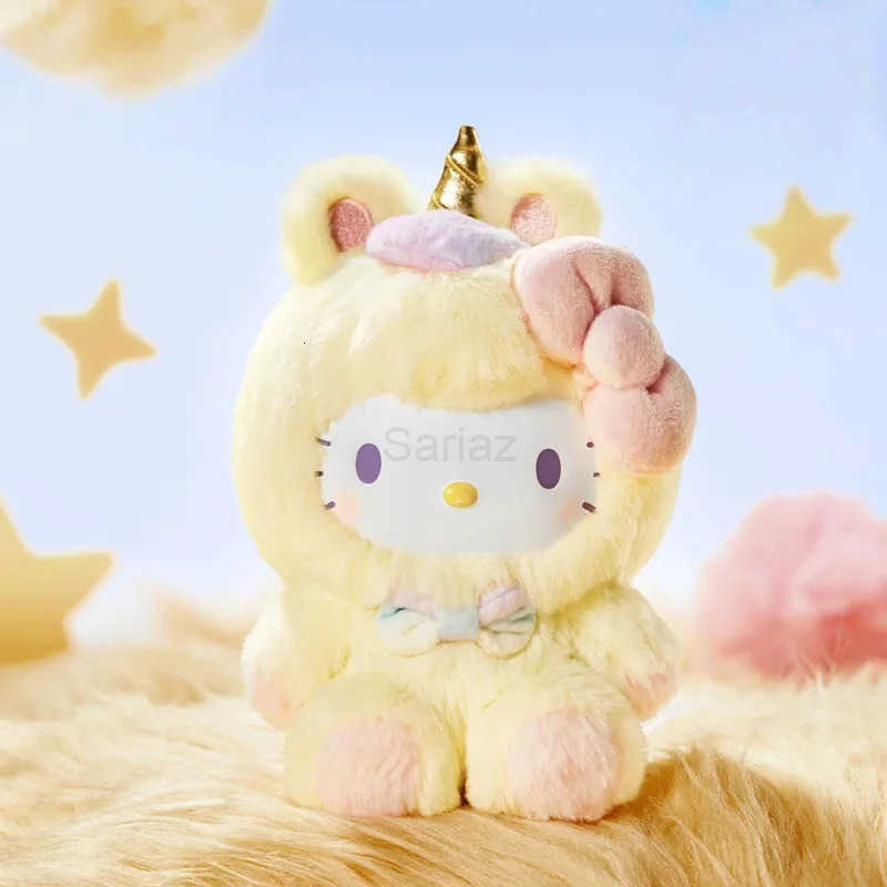 Sanrio Genuine Dreamy Unicorn Series Vinyl Blind Box Kawaii Plush Pendant Figurine Doll Ornaments Trendy Toys Mystery Box Gift H251217