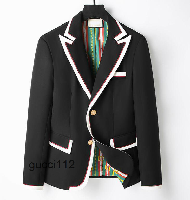 Men Suit Blazers Jacket New Spring Autumn print lapel Plaid Casual Suits Jackets Coats Business Formal Wear Men Slim Wedding Dress Outerwea gucciis guccis gg FW4Z