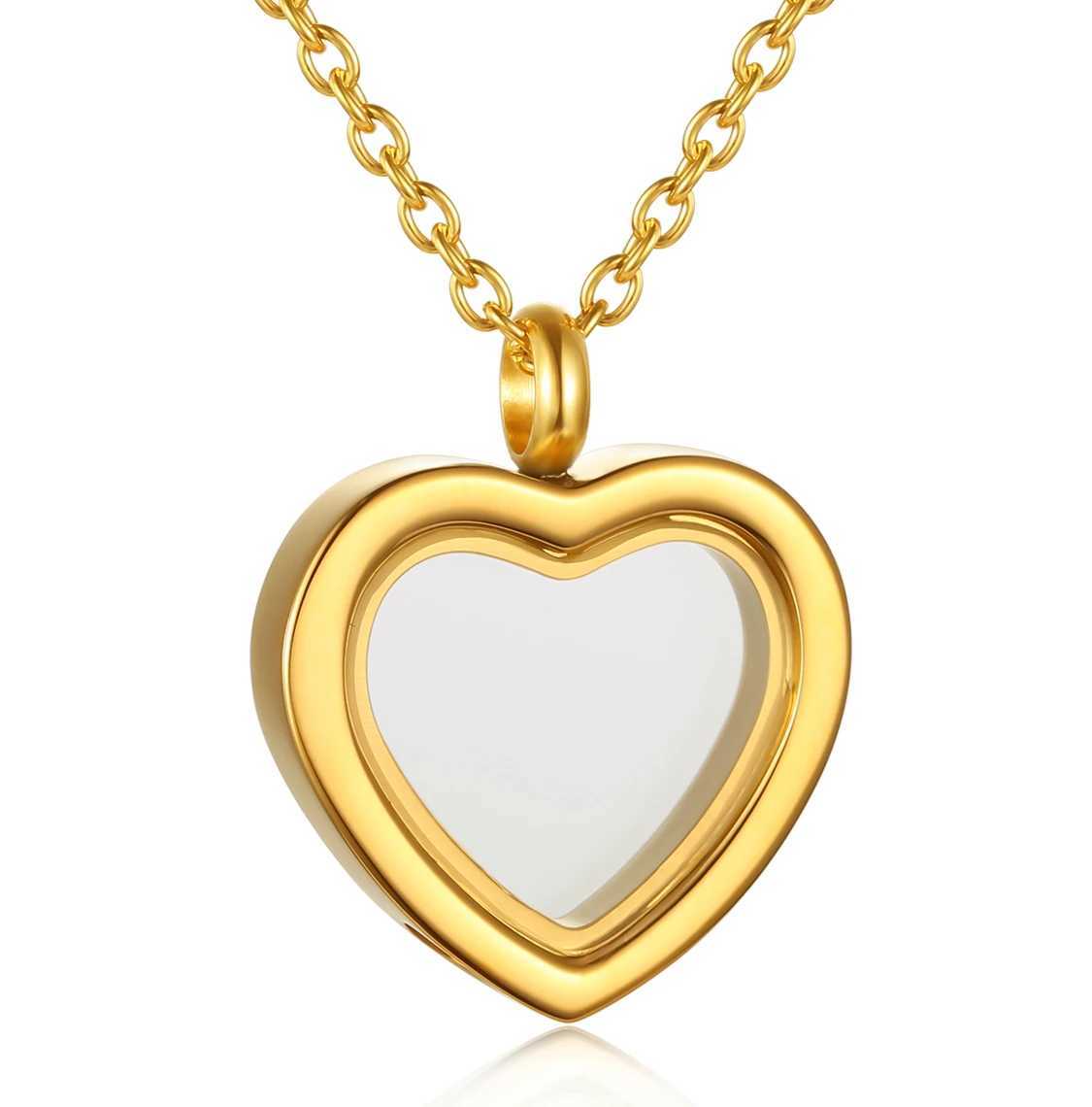 Cremation Jewelry for Ashes for Human Keepsake Stainless Steel Memorial Pendant Cremation Urn Necklace for Human Ashes G251217