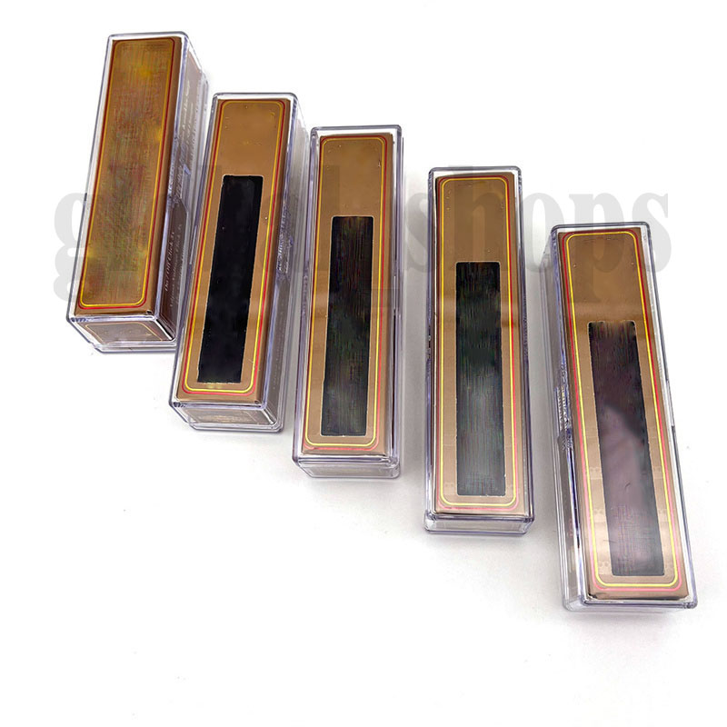 Clear Acrylic Packaging Boxes Brass Knuckle battery Box 510 Thread Cart Storage Container For 900mAh Rechargeable battery