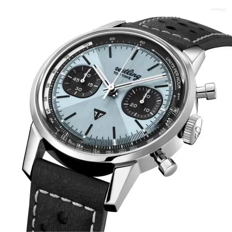 Men Wristwatches Luxury Time Watch Brand Men's Professional Aviation Chronograph Wristwatch Panda Eye Business For Men watches
