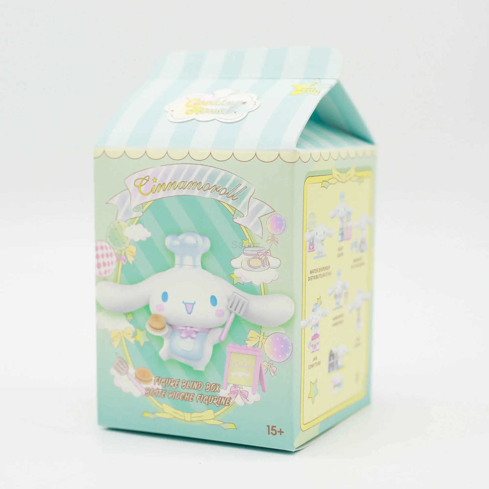Sanrio Character Cinnamoroll Cooking House Cake Breskfast Miniature Blind Box Toy Collection Desk Decor Children Christmas Gift H251217