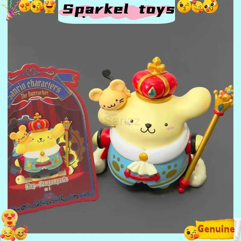 Sanrio Genuine The Nutcracker Series Blind Box Trendy Collect Figurines Kawaii Ornament Model Toys Mystery Box Figure Gifts H251217