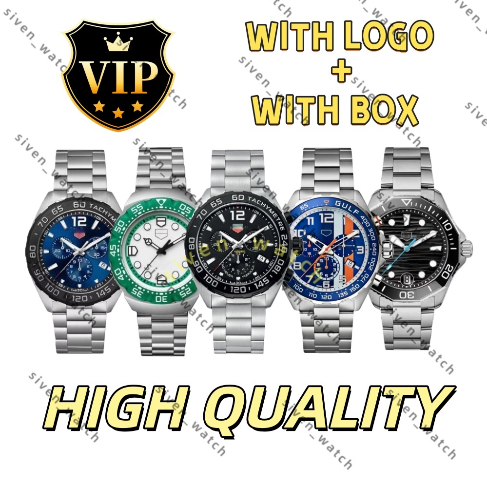 2026 AAA TAGly Heuererity Watch Designer Top Quality TAGly Hueuer Watch F1 Luxury Superclone Aquaracers Watch Chronograph Mens Watch Quartz/automatic Watch box a9