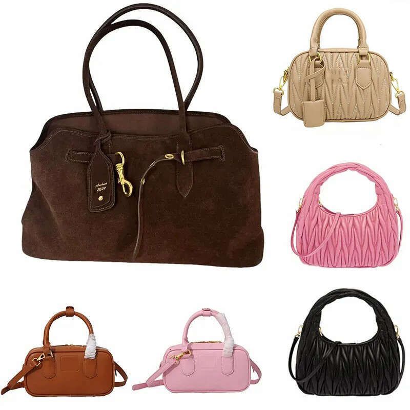 Designer Luxurys Bag Wander All Series Matelasse Bag Hobo Dumpling Handbag Shoulder Bags Clutch Label Leather Womens Travel Crossbody Underarm bagsmiuemiu bag