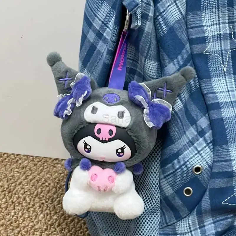 Sanrio New Anime Kuromi Party Family Series Blind Box Cute Dolls Backpack Pendant Decoration Trendy Toys Mystery Box Girl Surprise Gift H251217