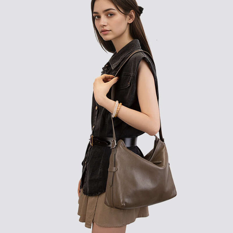 Luxury Bag Designer Bags Totes Hobo Genuine Leather Winter New High End Niche Women S Shoulder Underarm Retro Fashion Crossbody Bag