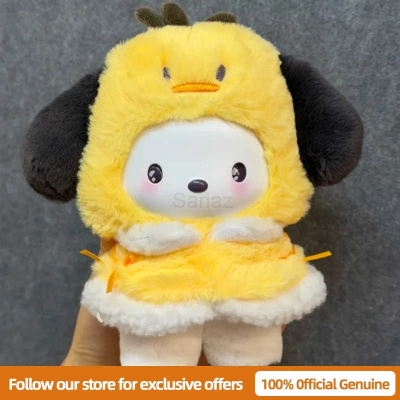 Sanrio Genuine New Small Cloak Series Vinyl Plush Keychain Blind Box Surprise Box Trendy Toy Gift Desktop Decoration H251217