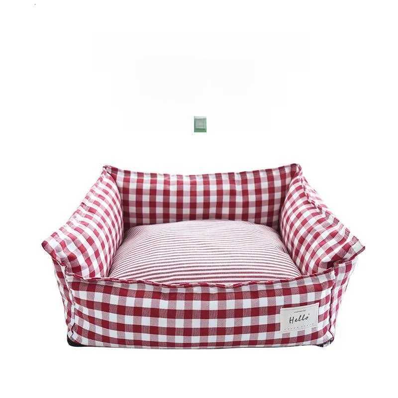 New Winter Fully Washable Cat Nest with Extra Warmth Dog Nest with Fleece Lambs Wool Foot Massage Sofa Cushion Dog Supplies M251217