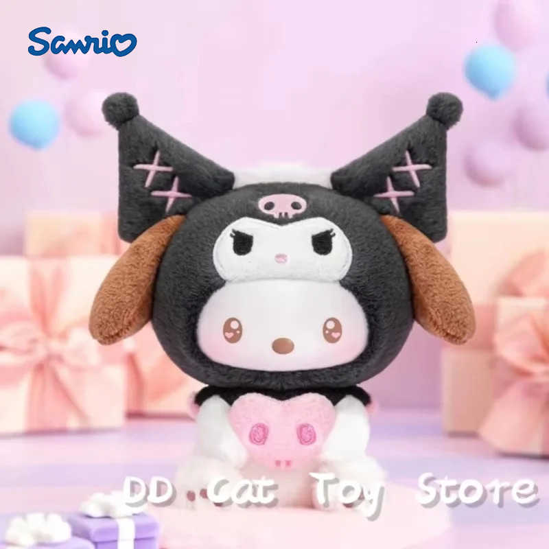 Sanrio New Original Toptoy Kuromi Party Blind Box Plush Vinyl Pendant Action Figure Surprise Box Collectible Model Toy Xmas Gift H251217