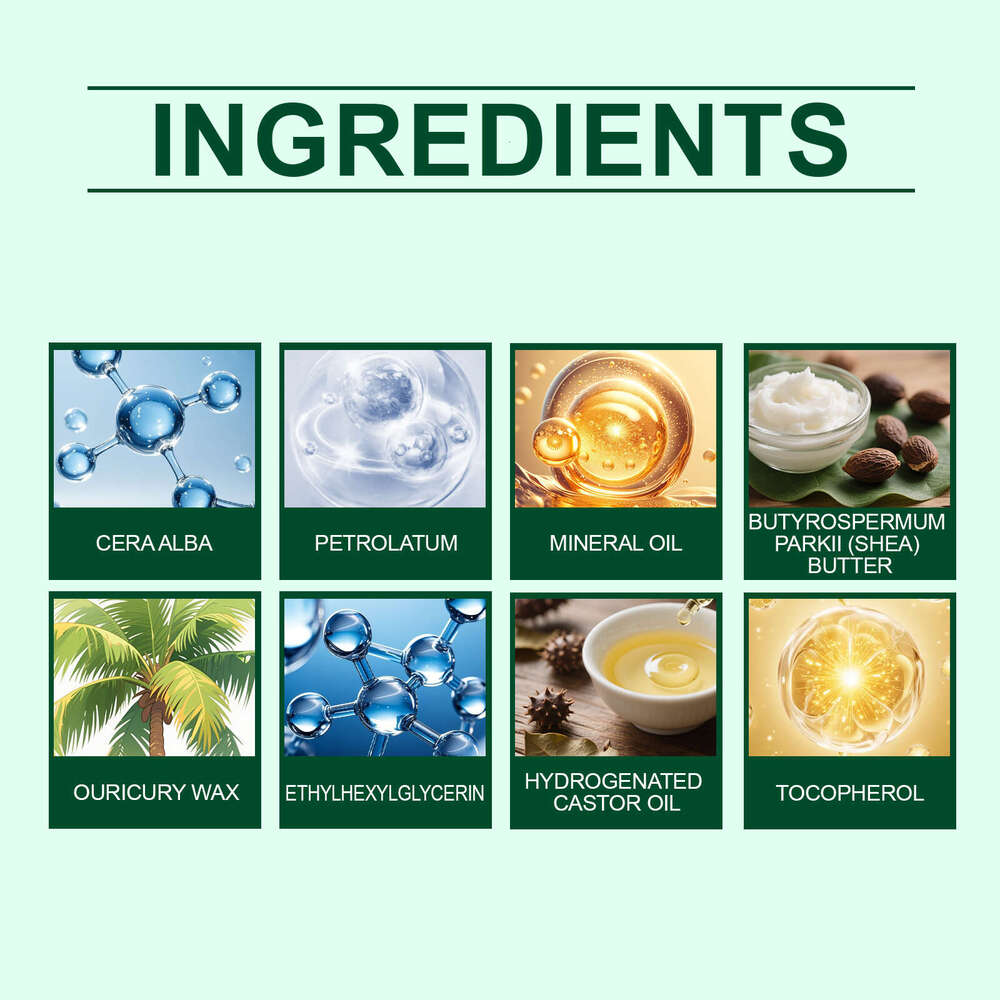 Hoegoa Moisturizing Wax Daily Anti-Frizz Fluffy Styling Hair Care Stick Lightweight Non-Sticky