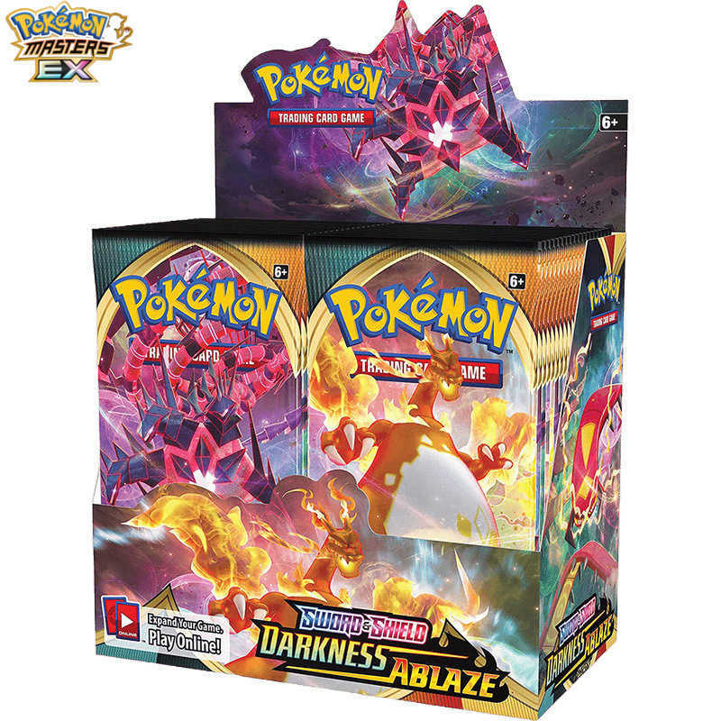 Pokemon Cards English Version Pokemon Cards Booster Box Blind Box Pocket Card Pack Zhejiang Paper L251217ZK6A