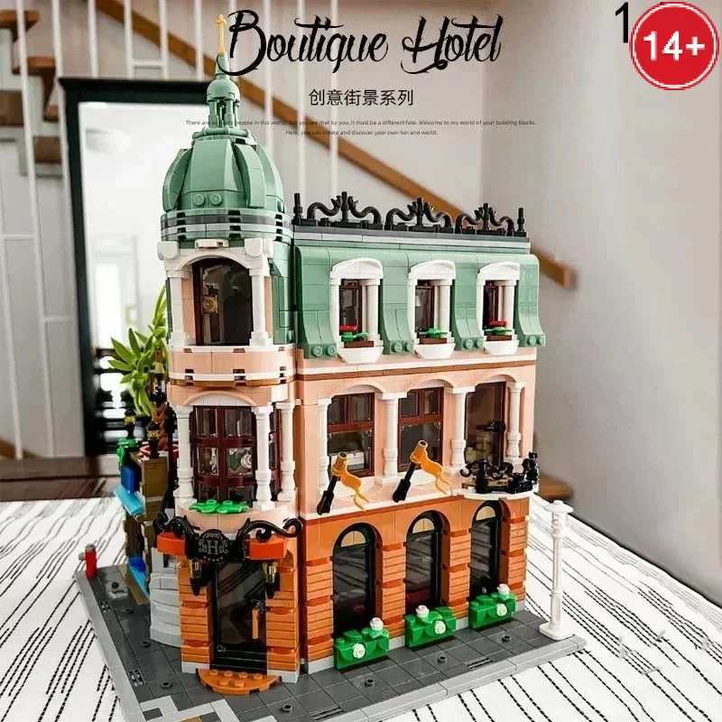 2026new 10297 Boutique Hotel Modular Building Blocks Model Bricks Street View 3066PCS Toys Kids Adults Birthday Christmas Gifts X251216