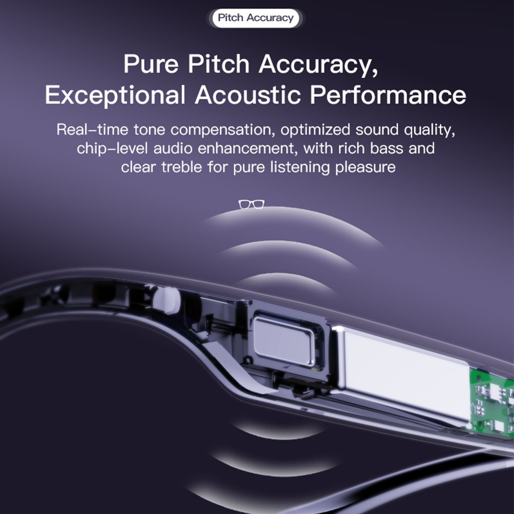 Smart Glasses With 8Mp Camera, Video Recording, Simultaneous Translation, Bluetooth Calling, And AI Capabilities.