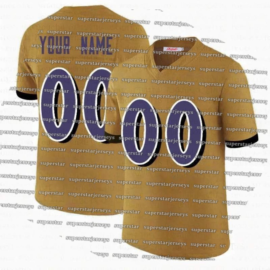 Custom Football Jersey Lamar Jackson Derrick Henry Kyle Hamilton Zay Flowers Ray Lewis Embroidered Number name Salute