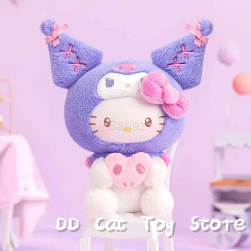 Sanrio New Original Toptoy Kuromi Party Blind Box Plush Vinyl Pendant Action Figure Surprise Box Collectible Model Toy Xmas Gift H251217