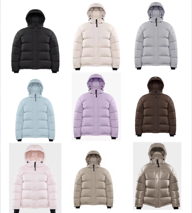 Designer Aritzia down jacket super puff short hooded vest branded waistcoat Canada down thickened extreme coId warm knee length jackets aritzia fleece coat