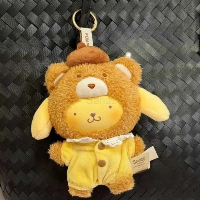 Sanrio Character Latte Baby Vinyl Blind Box Pendant Action Figure Cinnamoroll Kuromi Surprise Toy Melody Doll Surprise Toy Gifts H251217