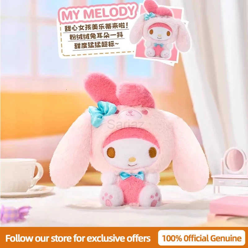 Sanrio New Genuine Family Overjoyed Series Blind Box Pendant Decoration Vinyl Doll Anime Figure Doll Birthday Gifts Mystery Box H2512171