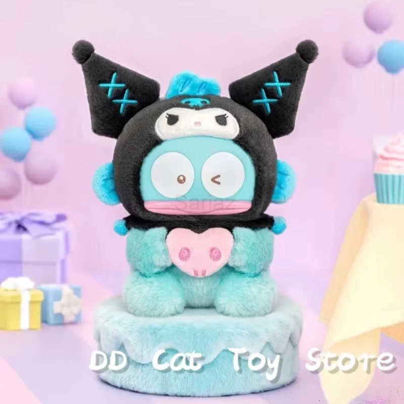 Sanrio New Original Toptoy Kuromi Party Blind Box Plush Vinyl Pendant Action Figure Surprise Box Collectible Model Toy Xmas Gift H251217