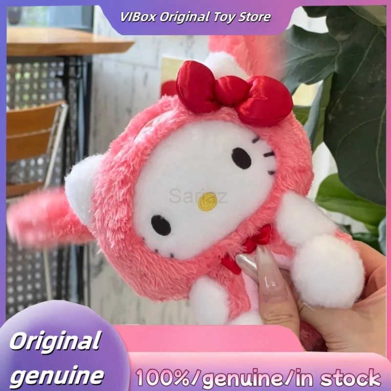 Sanrio New Genuine Family Overjoyed Series Blind Box Cute Pendant Decoration Vinyl Doll Anime Figure Doll Birthday Gifts Mystery Box H251217