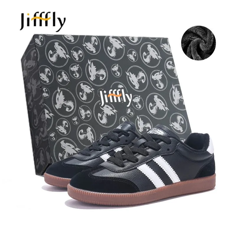 Jiffly brand shoes men's German training shoes comfortable white shoes women's skateboard shoes new summer and winter student sports shoes c