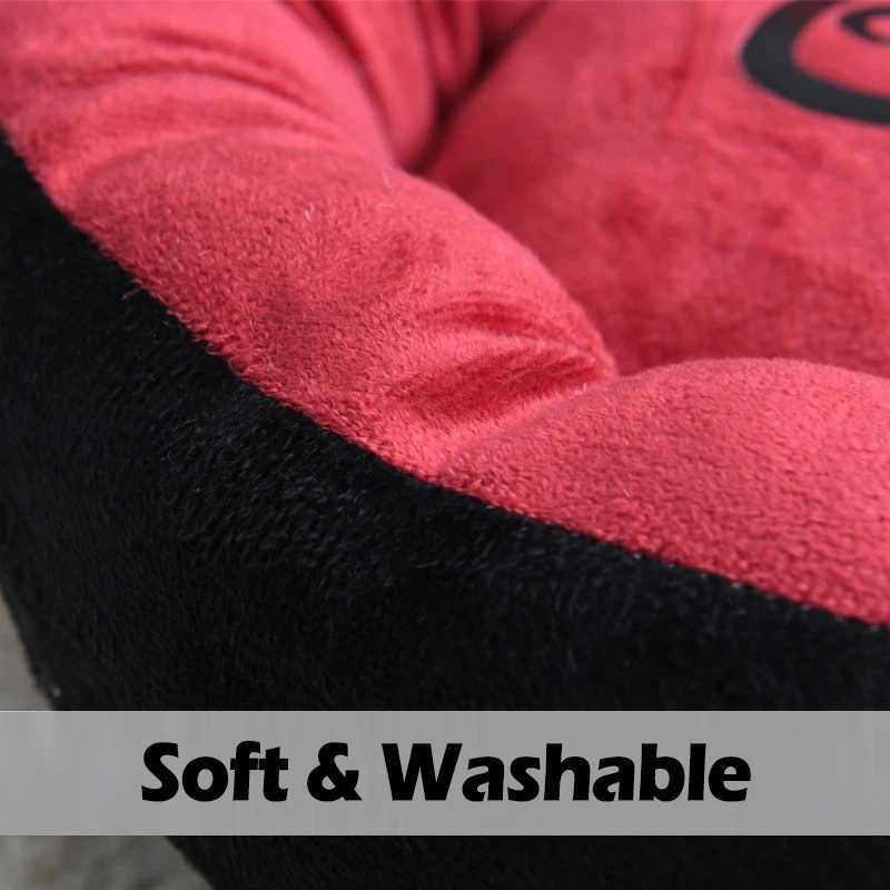 Cute Cat Bed House 60Cm Cotton Cat Cushion Nesk Sofa for Kitten Puppy Dog Bed Warm Basket Cat Accessories Pets Beds and Houses M251217