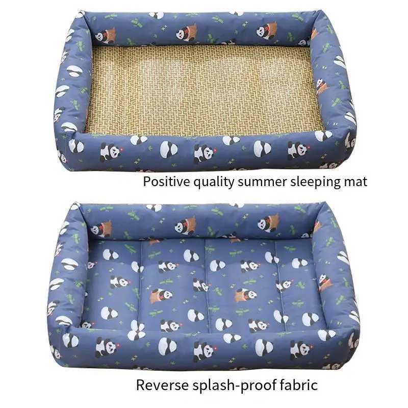 Dog And Cat Ice Cushion Summer Small And Medium Cat Sofa Cool Wear Pads Pet Bed Comfortable Wear-Resistant Pads Pet Supplies M251217