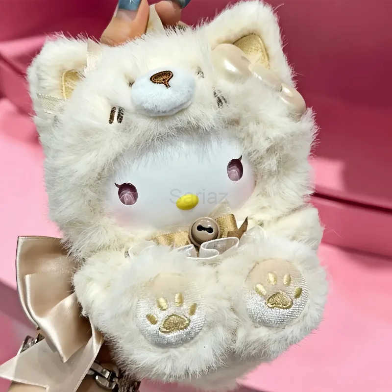 Sanrio Original Genuine Characters Fox Island Series Vinyl Plush Blind Box Anime Figure Kt Melody Kuromi Toy Girl Gifts In Stock H251217