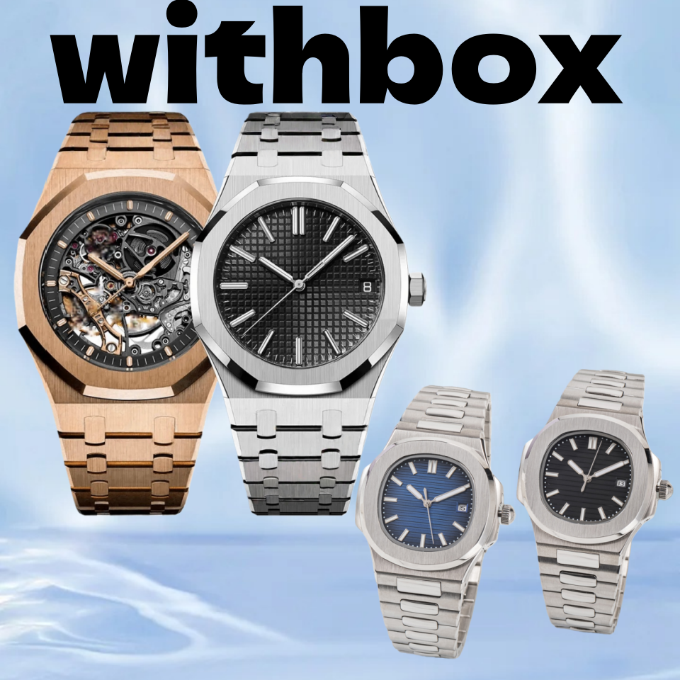 LeisureMen's Automatic Watch with Sapphire Luminous Dial Stainless Steel Swim Watch Smart Casual Style 41mm