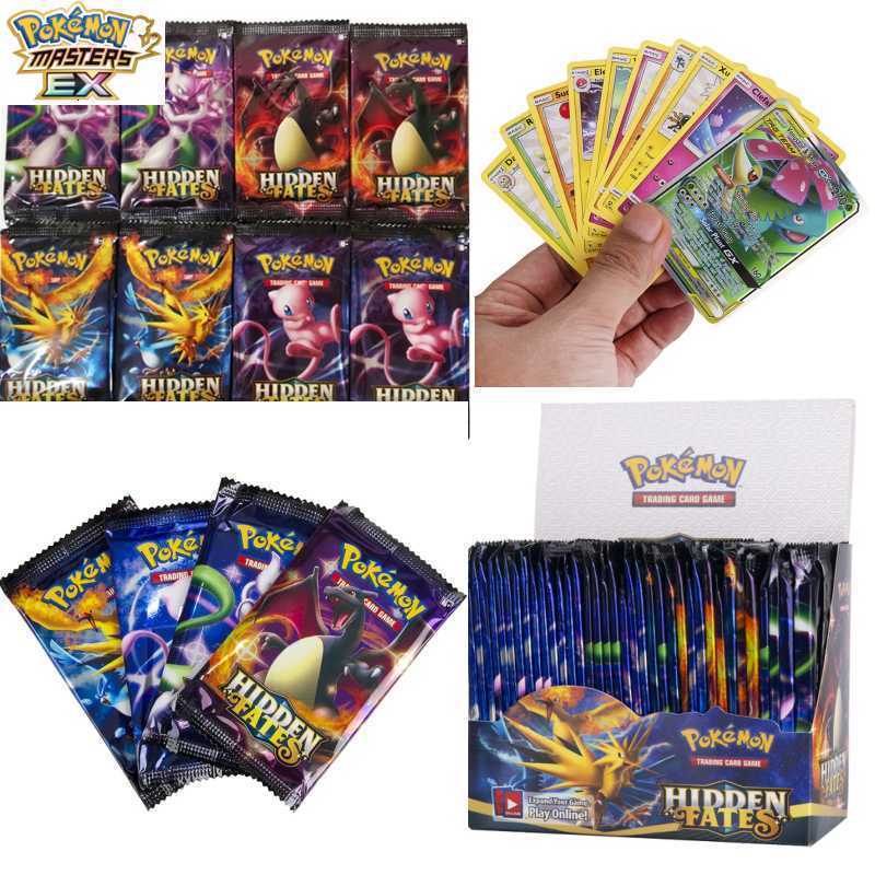 PTCG Card Pokmon Energy Vermilion EX Pokmon Blind Box Hidden Fates Card Pack L251217HN8Z
