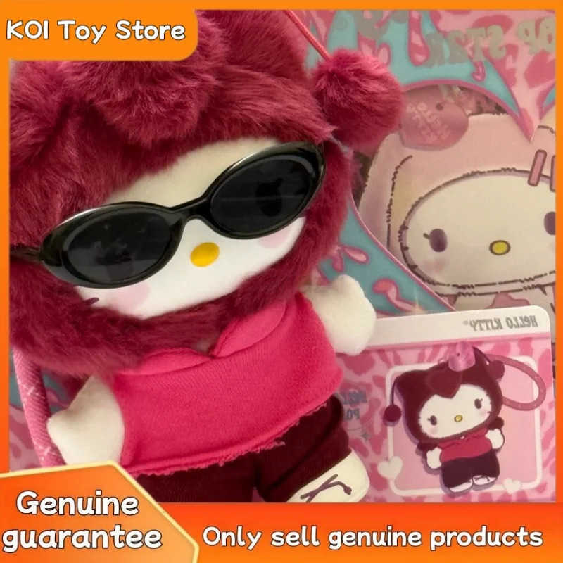 Sanrio New Hello Kitty Popstar Series Vinyl Blind Box Cute Figure Plush Doll Mystery Anime Figures Pendant Collection Model Toy Gift H251217