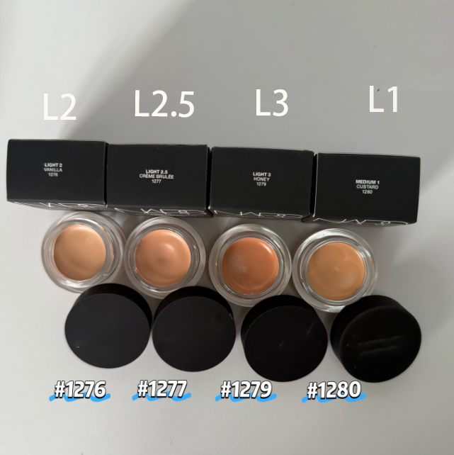 Concealer Cream Jelly Vanilla Custard Cover Acne Marks Black Eyes Brighten Tear Ditch Conceal Defects 6.2g Long Lasting Brand Good Quality
