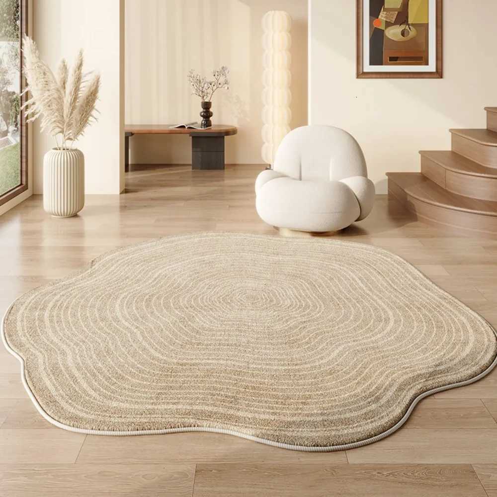 VIKAMA Round Ins Style Carpet Living Ro Bedro Window Carpet Non Slip Easy To Clean Colour Hundred He Decoration Y251216