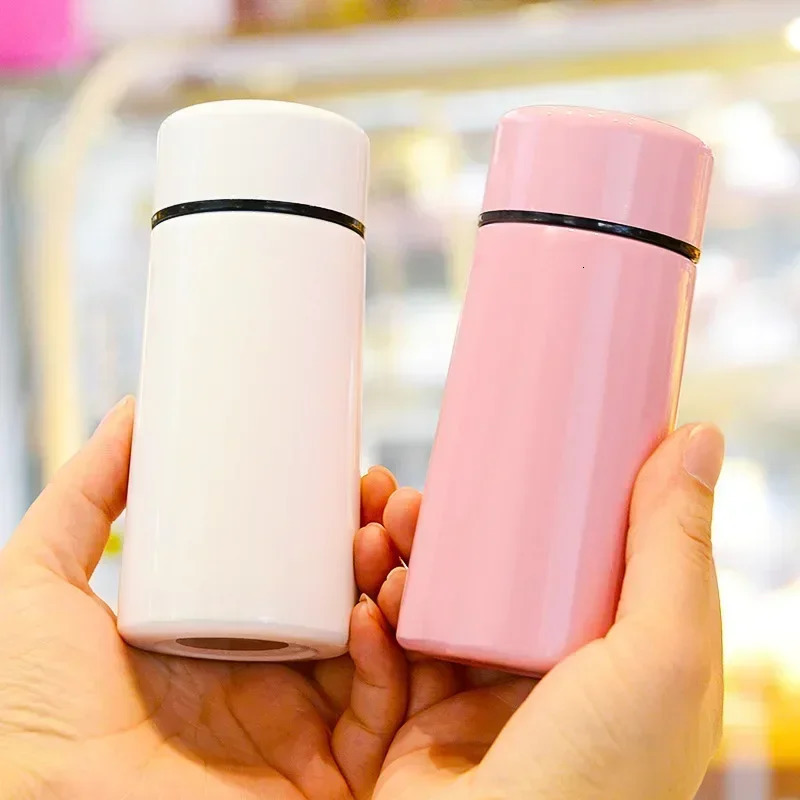 Portable 160ml Mini Pocket 304 Stainless Steel Creative Gift Cup in Stock Water Coffee Thermos Bottle 251215 W260226