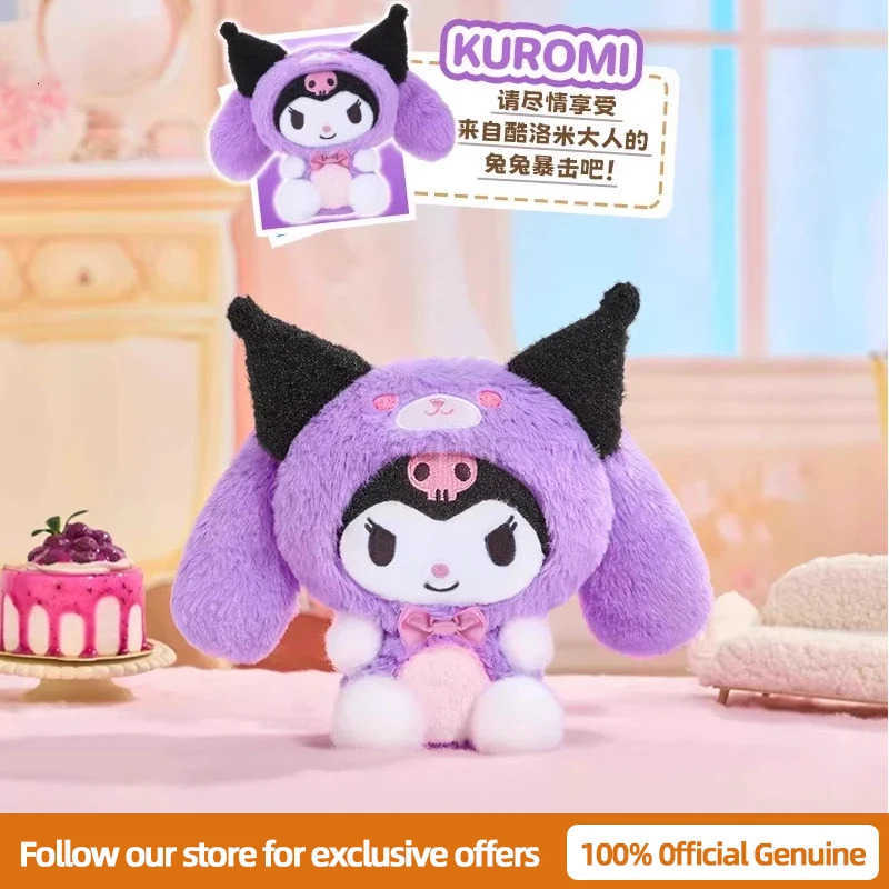 Sanrio New Genuine Family Overjoyed Series Blind Box Pendant Decoration Vinyl Doll Anime Figure Doll Birthday Gifts Mystery Box H2512171