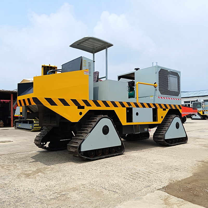 Mobile Concrete Curb Machine with Sliding Mold Design