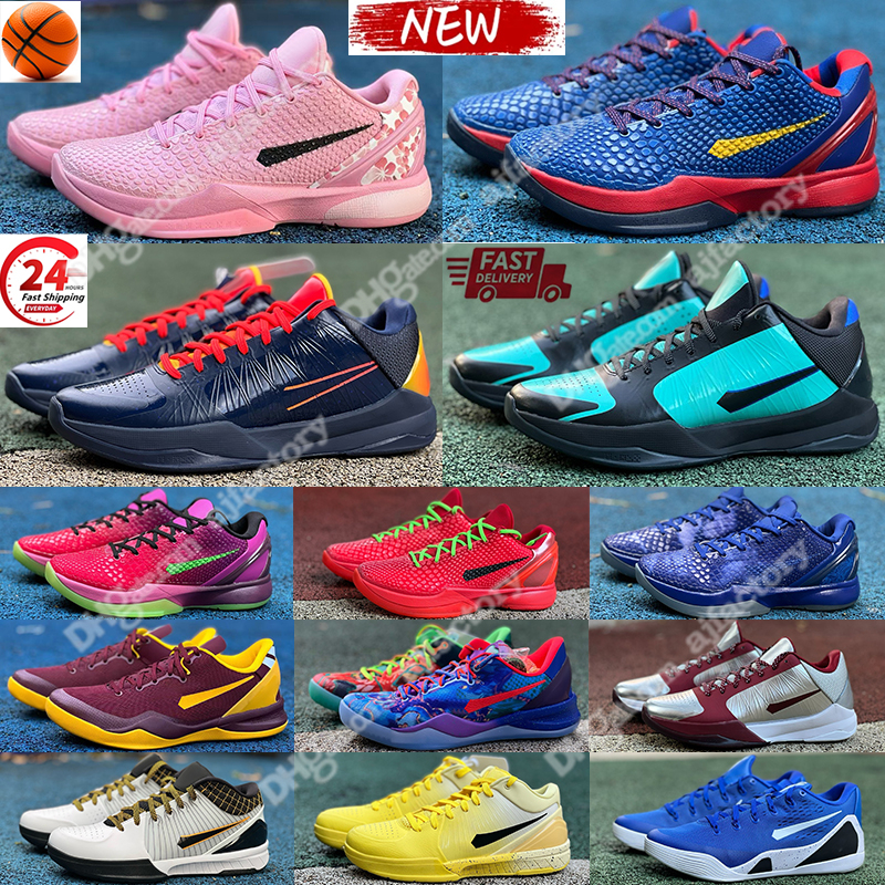 TOP Quality Designer Black Mamba 4 5 6 8 9 Potro Basketball Shoes Indiana Fever Mambacita Eybl Think Pink X-Ray Easter Del Sol Men Women Trainers Outdoor Sports Sneakers