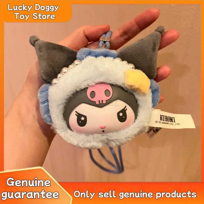 Sanrio New Genuine Kuromi 12 Zodiac Series Blind Box Cute Plush Kuromi Dolls Vinyl Plush Bag Pendant Figurine Toy Mystery Girl Gifts H251217