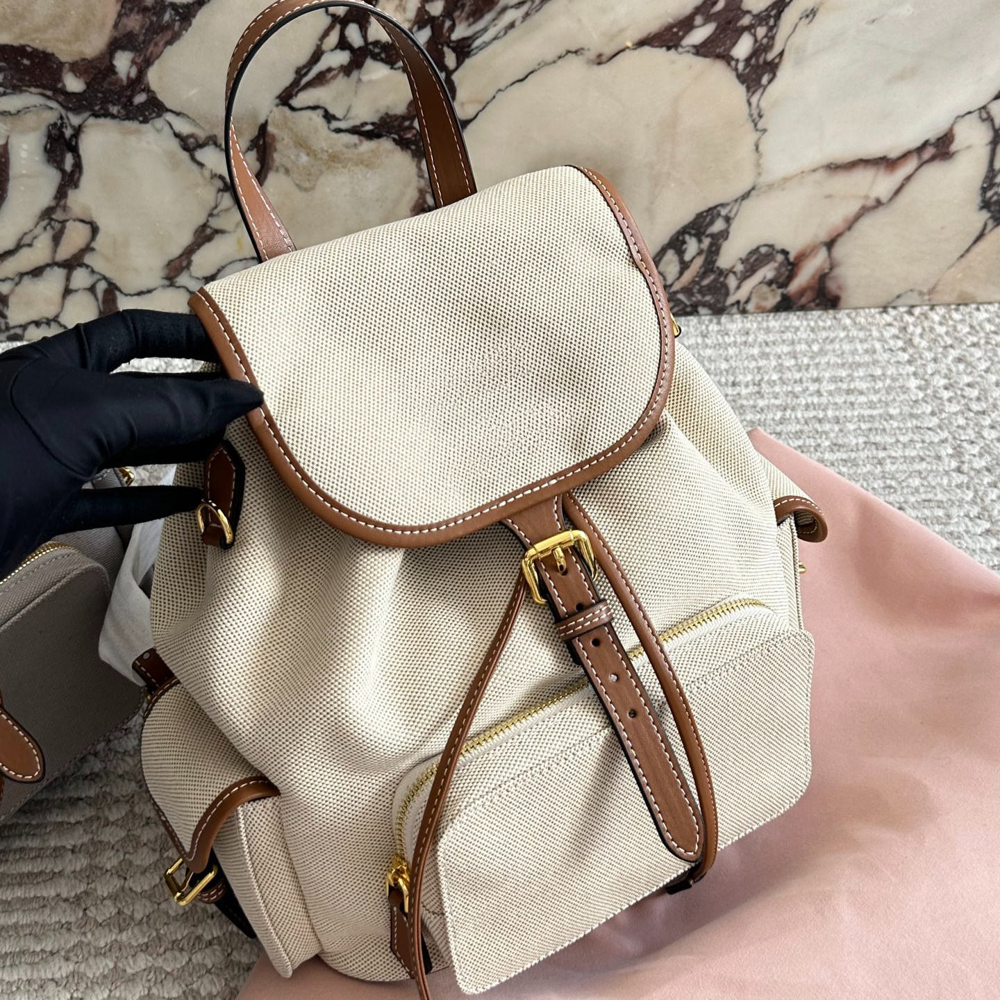 Designer Shoulder Letter Label Linen back spraygroundbackpack pack Wander Matelasse Fashion Handbag Womens Wallet Unisex Backpackbag 10A