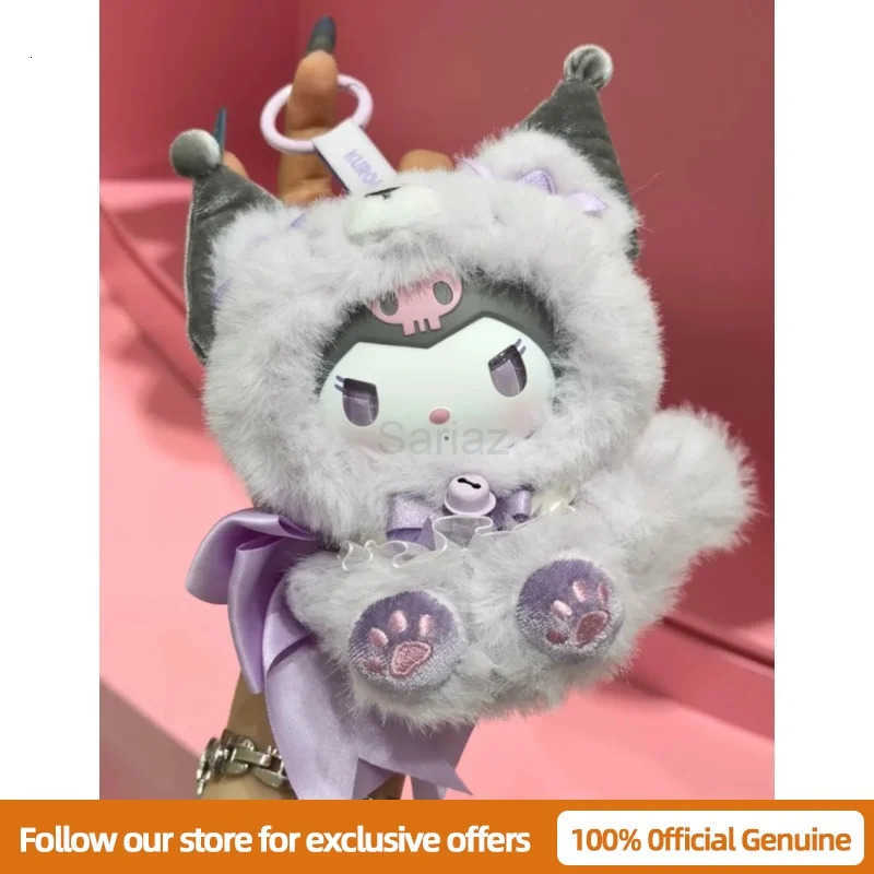 Sanrio Genuine Characters Fox Island Blind Box Cinnamoroll Plush Pendants Surprise Box My Melody Anime Mystery Bag Toy Gift H251217