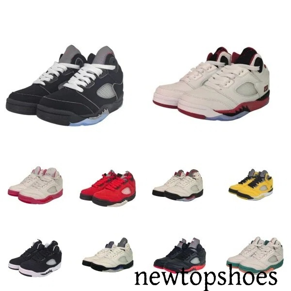 Cat Big boy 4s 5s Basketball Shoes Rare White Cement Grape Melo UNC Black Metallic Reimagined Forget Me Not Navy Seoul 2.0 Bred Fear kids trainers Sports Sneakers
