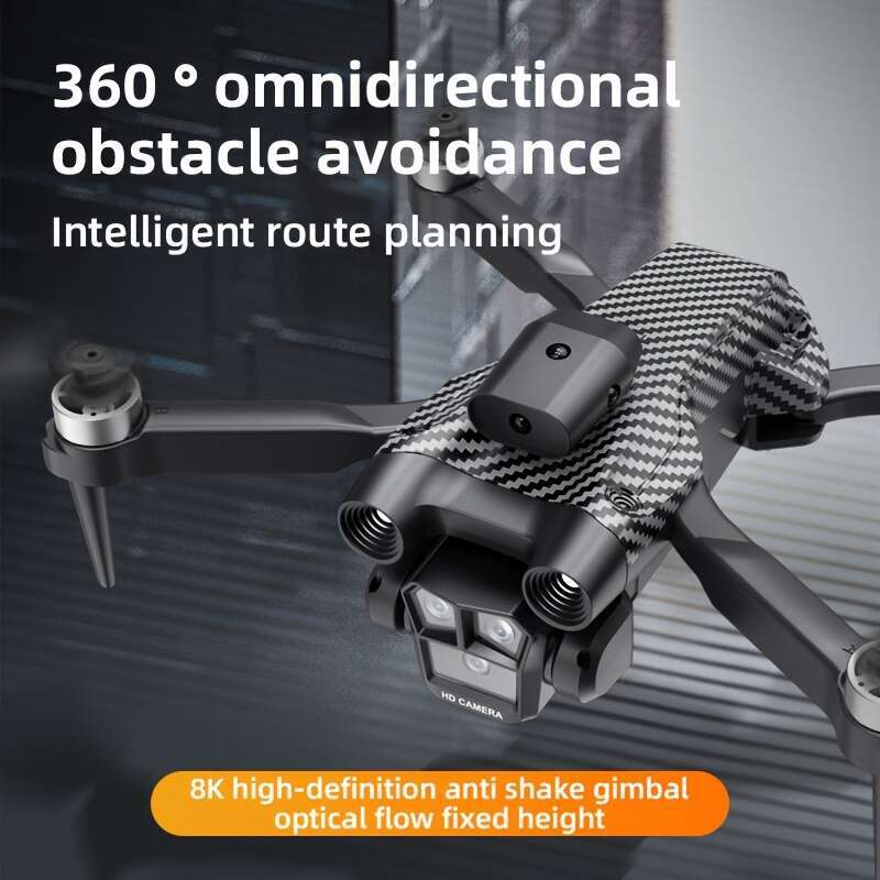 Three-Camera Foldable Drone, Remote-Controlled Toy, Easy To Operate, Suitable Beginners, Gift Men, And Outdoor For Christmas And Halloween, Drone With