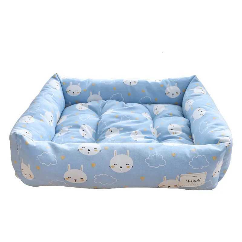New Pet Nest Suitable All Seasons Warm Thick in Winter Cat Small Dog Nest Square Spring Autumn Soft Pet Mat dog bed cats home M251217