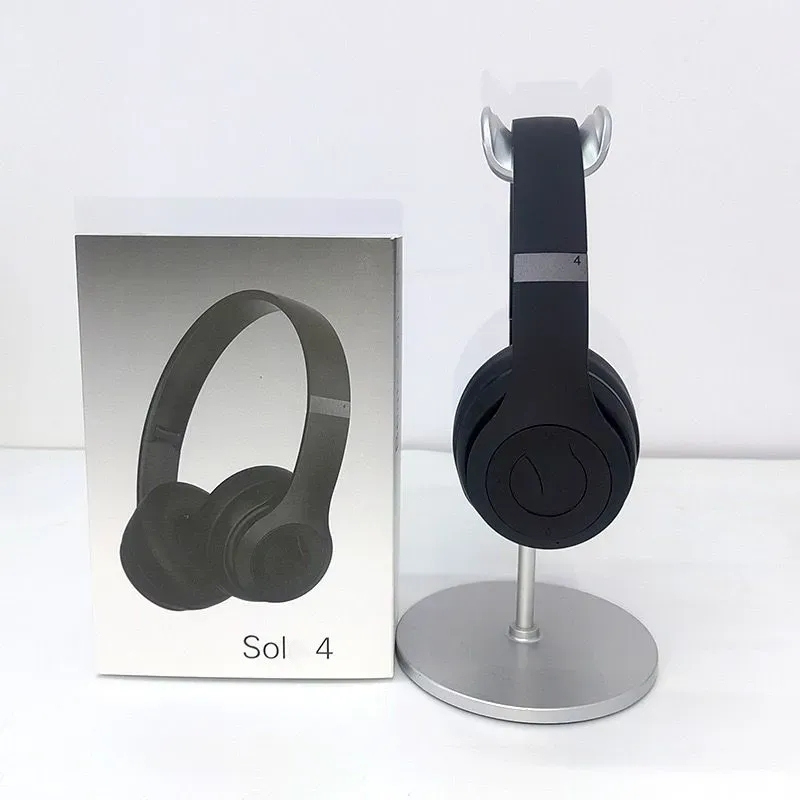 Headphones Solo 4 Earbuds Magnetic Headset Stereo HIFI Super Bass Earphones wireless headphones bluetooth headphones2025