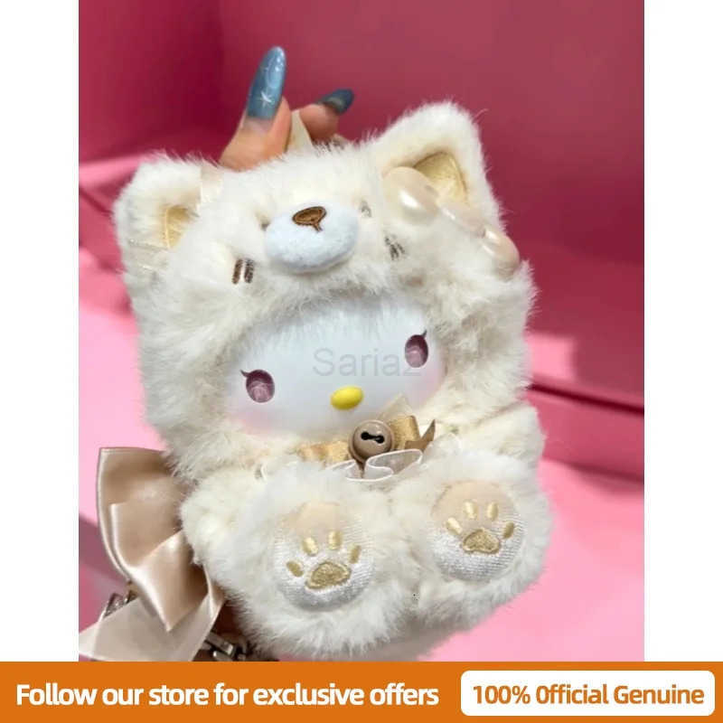 Sanrio Genuine Characters Fox Island Blind Box Cinnamoroll Plush Pendants Surprise Box My Melody Anime Mystery Bag Toy Gift H251217