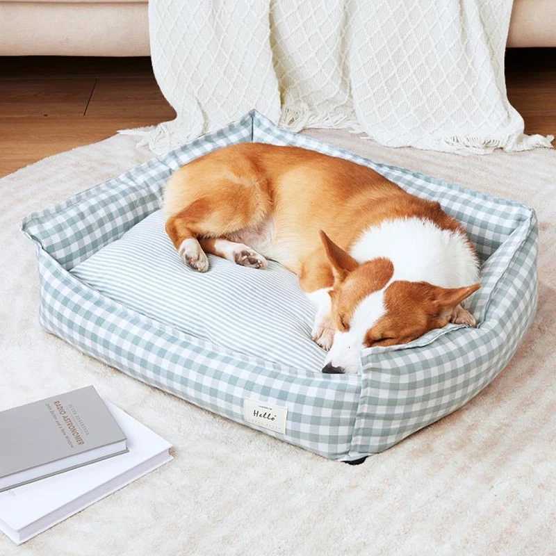 Dog and Cat Four Seasons Bed Indoor Dog Nest Small and Medium sized Cat Pet Sofa Bed Furniture Pet Supplies Accessories M251217