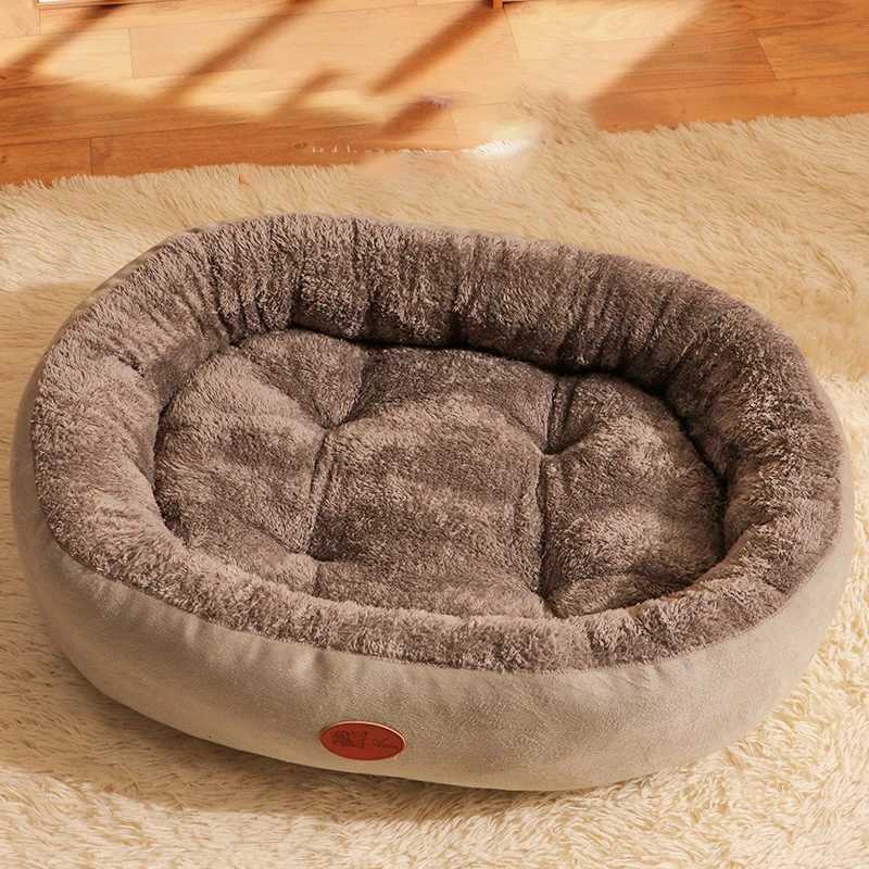 Dog Cat Bed Super Soft Pet Winter Warm Cat Nesk Cushion Large Medium Small Dog Sofa Bed Pet Kennel Home Products Accessories M251217