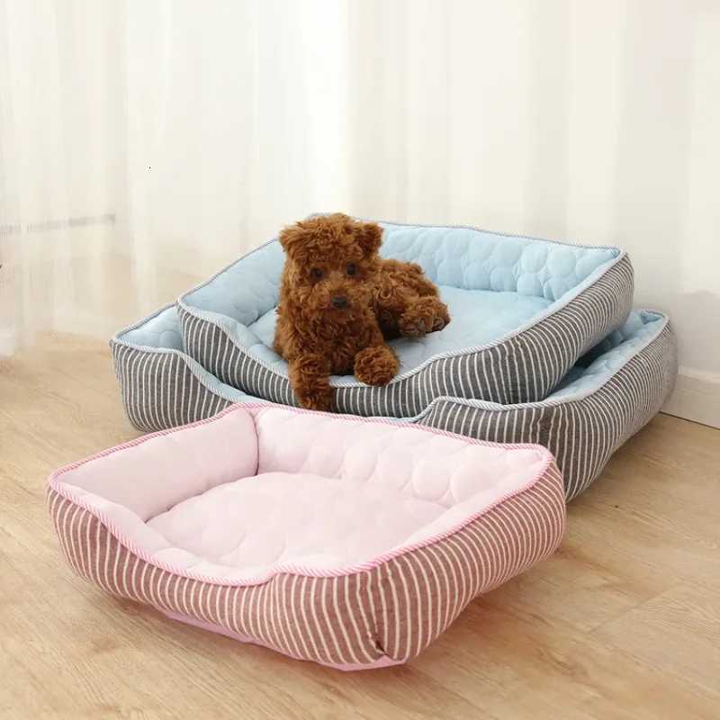 Dogs and Cats Nest Summer Pet Cool Feeling Deep Sleep Ice Silk Cool Nest Pet Cooling Nest Summer Pet Supplies M251217